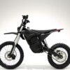 EcoDrivex M9-72V25A fekete elektromos dirt bike oldalnézetből